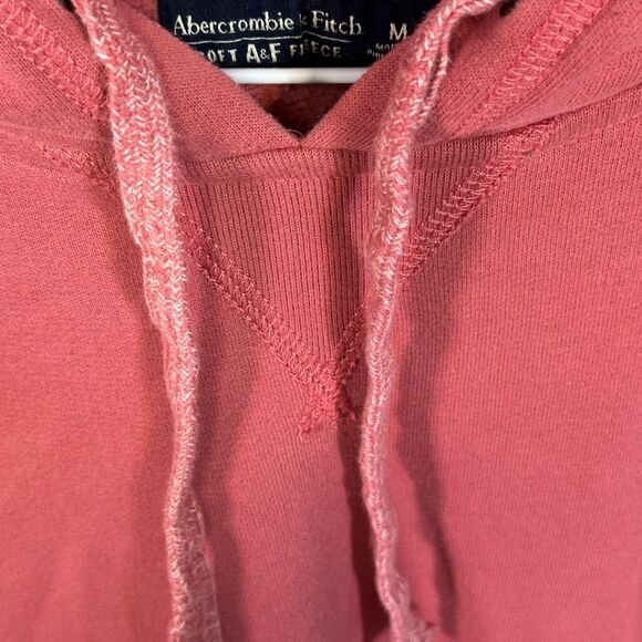 Abercrombie & Fitch Red Hoodie size medium great condition - Picture 2 of 6